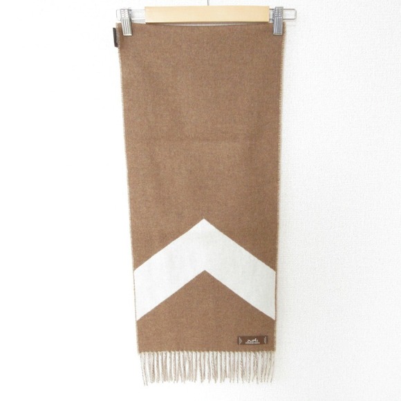 HERMES Brown Scarf - Picture 1 of 6
